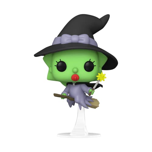 Funko POP! TV: Simpsons S9- Witch Maggie Simpson - Brilla En La Oscuridad - The Simpsons - Exclusivo De Amazon - Figuras Miniaturas Coleccionables Para Exhibición - Idea De Regalo - Mercancía Oficial