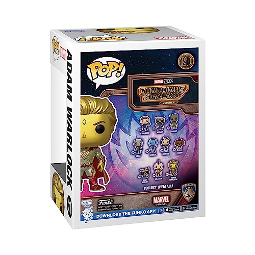 Funko Pop! Vinyl: Marvel - Guardians of The Galaxy 3 - Adam Warlock - Guardianes de la Galaxia - Figura de Vinilo Coleccionable - Idea de Regalo- Mercancia Oficial - Juguetes para Niños y Adultos