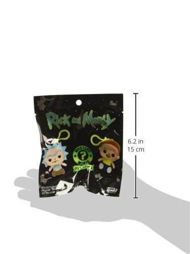 FunKo – Rick and Morty Idea Regalo, Llavero, collezionabili, Comics, Manga, Serie TV, Multicolor, 26847