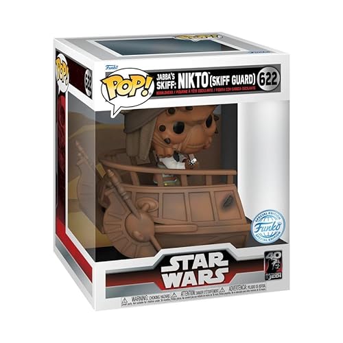 Funko Star Wars: El regreso del Jedi - Nikto Build-A-Scene Pop! Figura de acción de vinilo de lujo