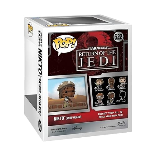 Funko Star Wars: El regreso del Jedi - Nikto Build-A-Scene Pop! Figura de acción de vinilo de lujo