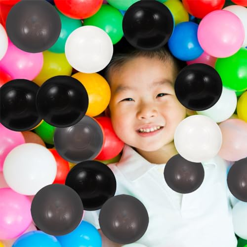 Gadpiparty 100 Piezas Bola del Océano Bolas Decorativas Hoyos Bolas De Océano para Piscina De Bolas Pelotas De Juguete para Niños Juguetes De Bolas De Baño Mini El Plastico Bola Bobo Bebé