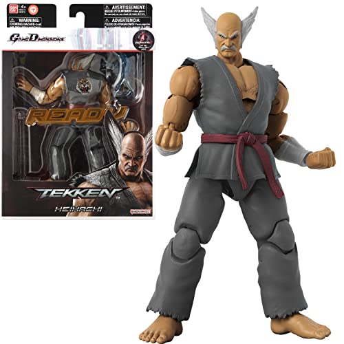 Game Dimensions Bandai Tekken 17cm Anime Figura, Multicolor Heihachi 40672