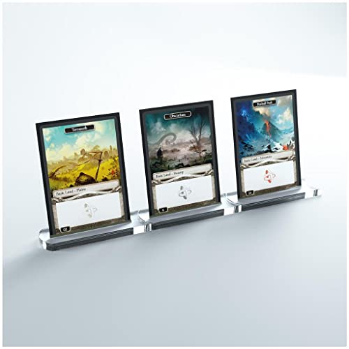 Gamegenic - Premium Card Stands Set Acrylic - 4 Unidades