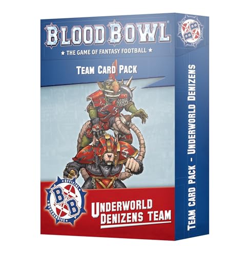 Games Workshop - Blood Bowl: Underworld Denizens Team Card Pack (2ª edición)