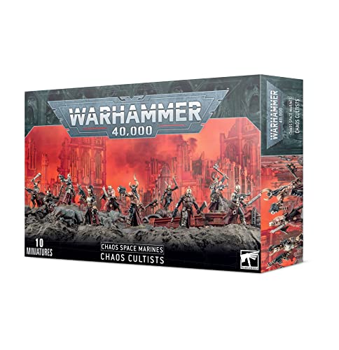 Games Workshop - Warhammer 40.000 - Marines Espaciales del Caos: Cultistas del Caos