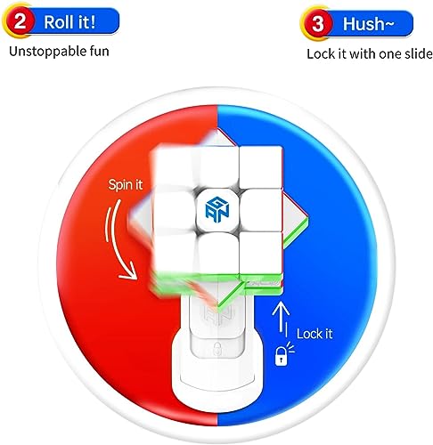 GAN 3x3 Stand de Exposición para Smart Cube, Cubos Inteligentes, Soporte de plástico para Cubos de Velocidad Inteligentes Accesorios para Puzzle, Compatible con Gan 3x3 Smart Cube