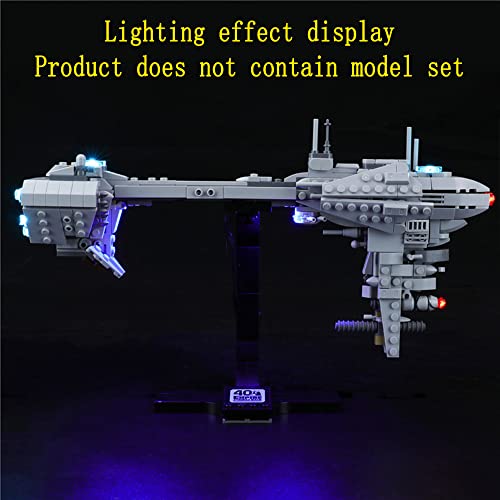 GEAMENT Kit de Luces LED Compatible con Lego Nebulon-B Frigate - Conjunto de luz para Star Wars 77904 (Juego Lego no Incluido)