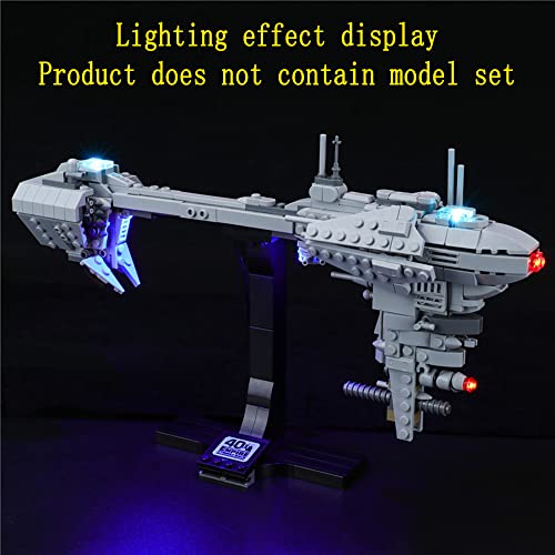 GEAMENT Kit de Luces LED Compatible con Lego Nebulon-B Frigate - Conjunto de luz para Star Wars 77904 (Juego Lego no Incluido)