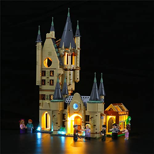 GEAMENT Kit de Luces LED para Torre de Astronomía de Hogwarts (Hogwarts Astronomy Tower) - Compatible con Harry Potter Lego 75969 (Juego Lego no Incluido) (con Instrucciones)