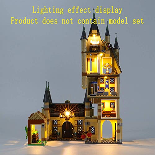 GEAMENT Kit de Luces LED para Torre de Astronomía de Hogwarts (Hogwarts Astronomy Tower) - Compatible con Harry Potter Lego 75969 (Juego Lego no Incluido) (con Instrucciones)