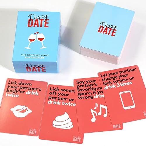 Genérico Juego de Cartas para Parejas +18 Dizzy Dates