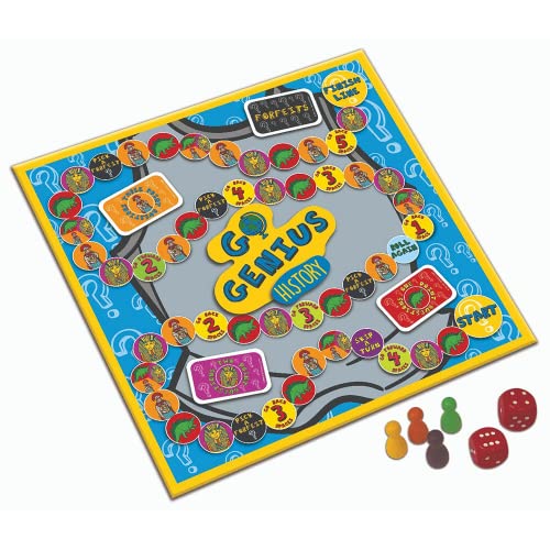 Genius History Board Game, Yellow