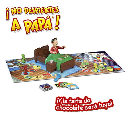 Goliath ¡No Despiertes A Papá Juego De Mesa Infantil, 26.9 X 26.7 X 8.4 (118 70581) + Mandibulas La Pesca Más Divertida, Juego De Mesa Infantil, A Partir De 4 Años