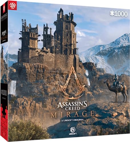 Good Loot Gaming : Assassin'S Creed Mirage - Puzzle de 1000 Piezas - Game Puzzle - Efecto Lienzo - para Aficionados a Los Videojuegos - Gamer Puzzle - Mayores de 12 Años - 68,3x48 cm