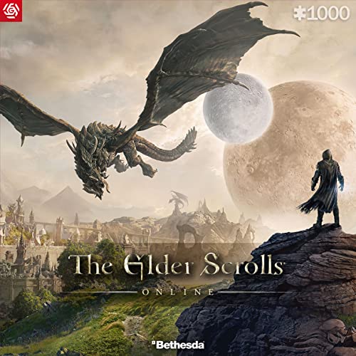 Good Loot Gaming Puzzle Elder Scrolls Elsweyr Puzzles De Juegos De Ordenador para Adolescentes Y Adultos Ideas De Ocio Inspirado En Un Juego De Ordenador 1000 Piezas 68x48 cm