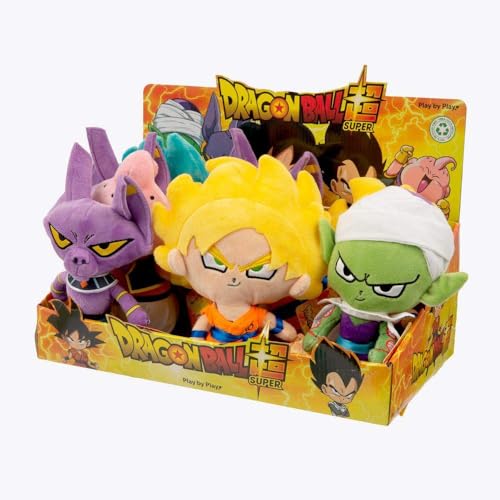 Grandi Giochi - Dragon Ball Peluche de 25 cm, 6 Personajes Surtidos - DRU16111