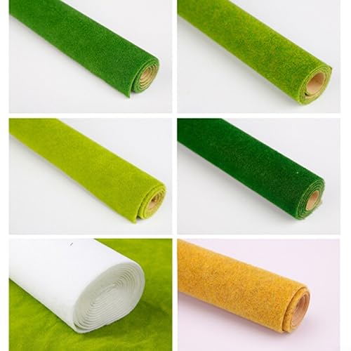 Grass Landscape Mat Rolls Wargame Scenery Sand Table Railway Model Accessories