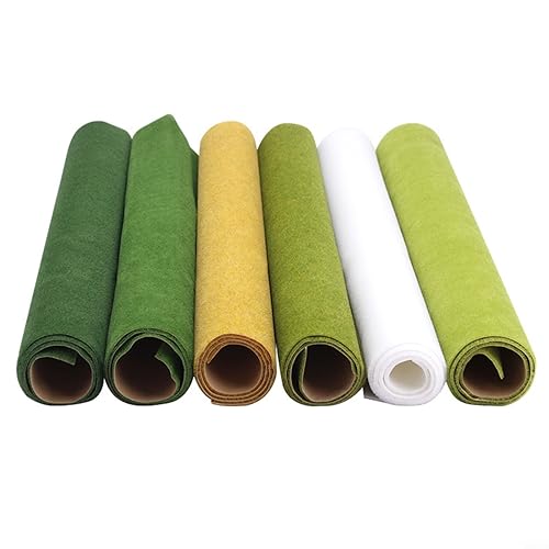 Grass Landscape Mat Rolls Wargame Scenery Sand Table Railway Model Accessories