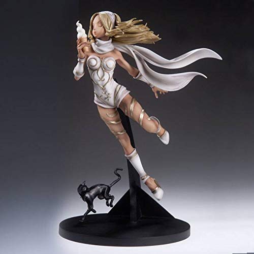 Gravity Daze / Gravity Rush - Kat Gravity Kitten White Version Reissue [Hdge technical statue No.4 EX][Importación Japonesa]