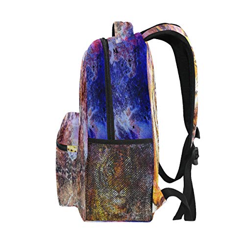 HaJie - Mochila de viaje con estampado de tigre y estampado de animales de gran capacidad, mochila informal, para el colegio, con correas para el hombro, para mujer, hombre, adolescente y niños