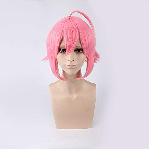 Halloween Fashion Christmas Party Dress Up Wig Idol Dream Festival Ji Gong Tao Li Pink Upturned Cosplay Wig