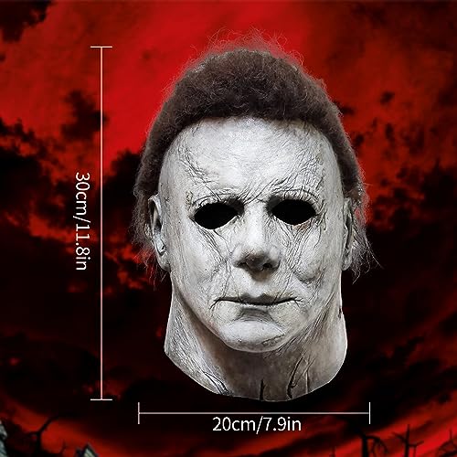 Halloween Máscara 2018, Halloween Cabeza completa Horror Látex - Accesorios para disfraz…