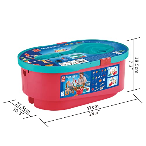 Hape Contenedor de Quadrilla, Multicolor, E6027