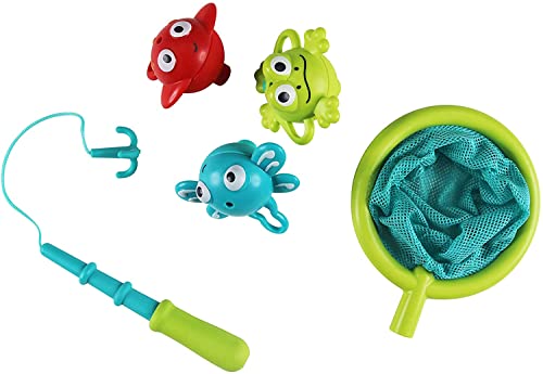 Hape E0214 Double Fun Fishing Set - Bath and Pool Floating Game