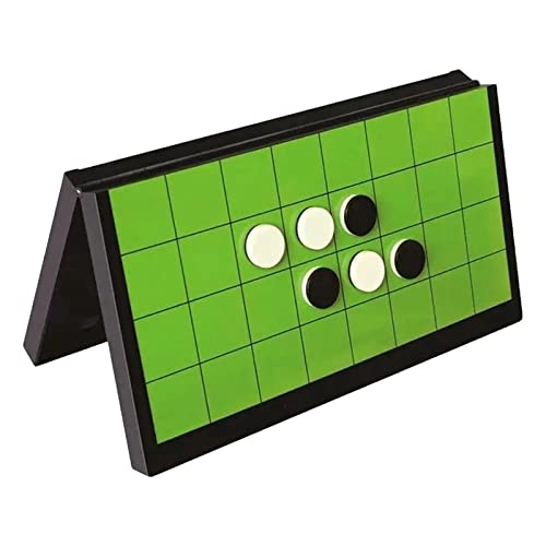 harayaa Juego de Estrategia de Tablero de Ajedrez Reversi Juego Familiar para Padres E Hijos para Niños de Viaje