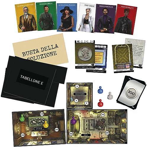 Hasbro Cluedo Escape Misterio En El Hotel Black