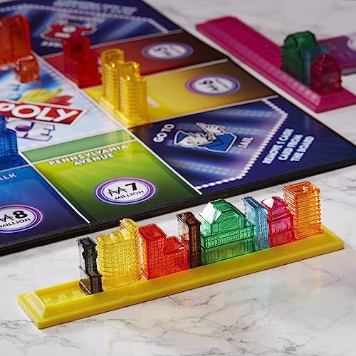 Hasbro Gaming Monopoly Chance - Juego de mesa para adultos y niños | Juego de fiesta familiar de ritmo rápido | A partir de 8 años | 2-4 jugadores | 20 minutos promedio