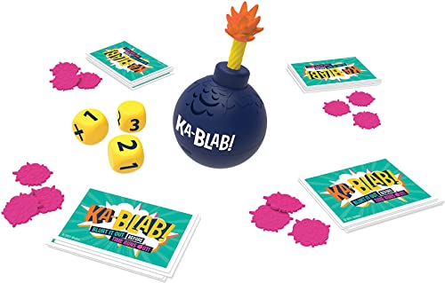 Hasbro- Ka-Blab familias, Adolescentes y niños a Partir de 10 años, Noches de Juego para 2 – 6 Jugadores, individual, Multicolor (F2562100)