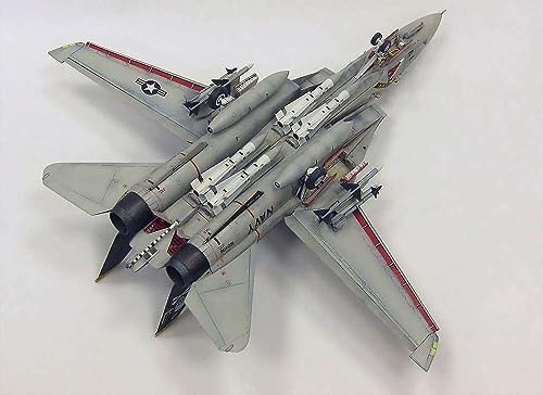 Hasegawa TIENE 00533 - Modelo de Aviones de Combate supersónicos F-14A Tomcat (H.V.), Que se construirá en Escala 1:72
