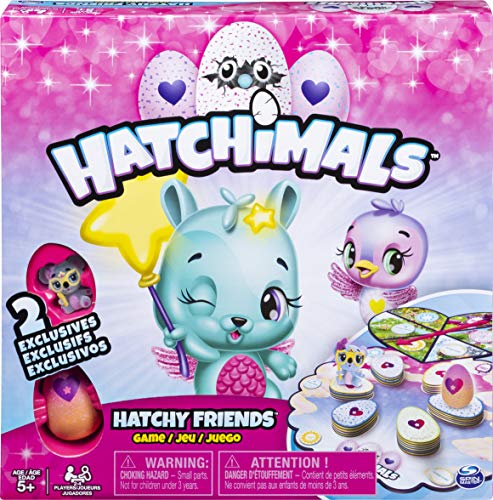 Hatchimals, Juego Hatchy Friends Game con Dos Colleggtibles exclusivos, a Partir de 5 Años