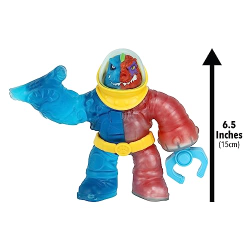 Heroes of Goo Jit Zu Deep GOO Sea – Figura Tyro de 16,5 cm con Potencia de Limo 2 en 1, súper elástica y elástica