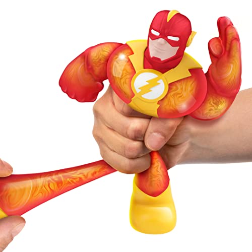 Heroes of Goo Jit Zu Pack DC Héroes – Superglibbriger Speed Armor Flash – Figura de acción de 6,3 cm