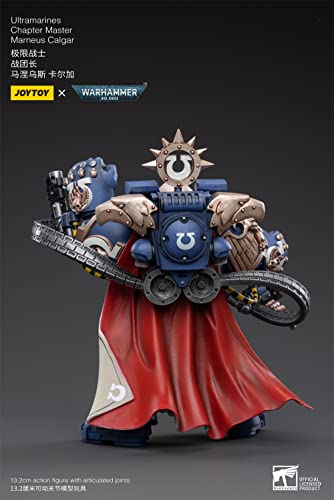 HiPlay JoyToy × Warhammer 40K con licencia oficial a escala 1/18 figuras de acción de ciencia ficción serie completa - Ultramarines Chapter Master Marneus Calgar