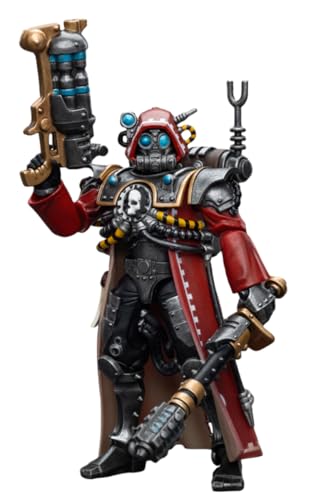 HiPlay JoyToy Warhammer 40K Figura coleccionable: Adeptus Mechanicus Skitarii Ranger Alpha 1:18 Figuras de acción JT7844 (Ranger Alpha)