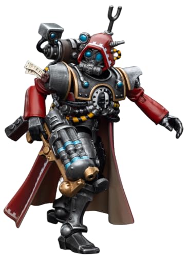 HiPlay JoyToy Warhammer 40K Figura coleccionable: Adeptus Mechanicus Skitarii Ranger Alpha 1:18 Figuras de acción JT7844 (Ranger Alpha)