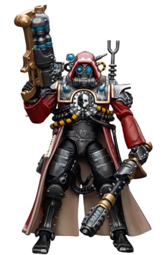 HiPlay JoyToy Warhammer 40K Figura coleccionable: Adeptus Mechanicus Skitarii Ranger Alpha 1:18 Figuras de acción JT7844 (Ranger Alpha)