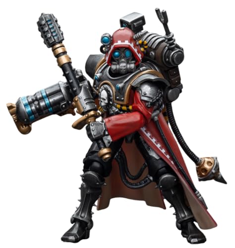 HiPlay JoyToy Warhammer 40K Figura coleccionable: Adeptus Mechanicus Skitarii Ranger Alpha 1:18 Figuras de acción JT7844 (Ranger Alpha)