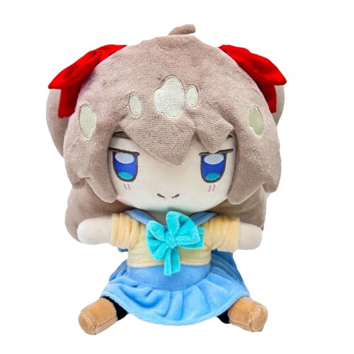 Hit VTu-BER - Muñeca de peluche periférica Hi-yori Momose, peluches Ne-URO-sa-ma, juguete de peluche para niño gordito versión Q Anime Girl Plushie, muñeca de peluche suave personaje de dibujos