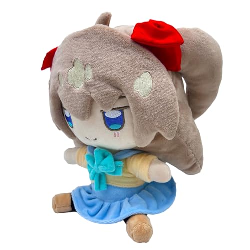 Hit VTu-BER - Muñeca de peluche periférica Hi-yori Momose, peluches Ne-URO-sa-ma, juguete de peluche para niño gordito versión Q Anime Girl Plushie, muñeca de peluche suave personaje de dibujos