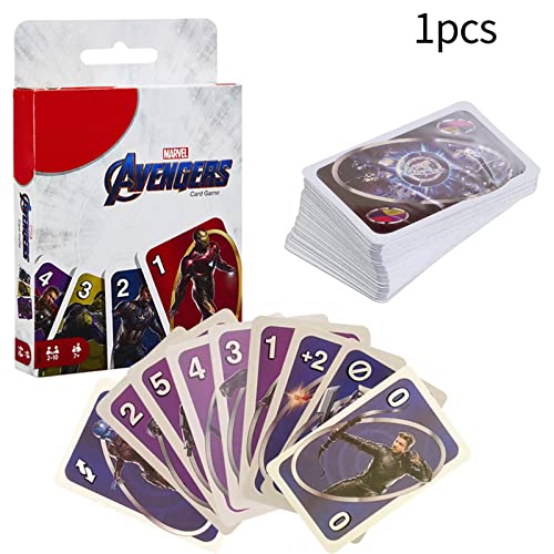 通用 Hombre de Acero All Wild Kart Card Game ZHUYUN-superhéroe Juego de Mesa con 112 Cartas, Apto para 2 - 10 Jugadores, Juego Infantil, 15 Minutos, Juego Familiar y Juego de Mesa, a Partir de