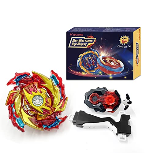 Hozuumo Peonzas Burst Batalla, Bey Bay Blade Turbo Metal Fusion, para Niños Día del Niño, Regalo De Cumpleaños, Juguetes para Niños Mayores de 6 Años, B-174-01