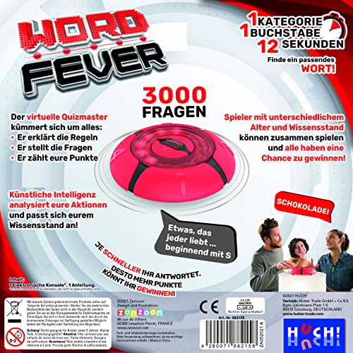 HUCH! Word Fever, Juego Familiar para Fiestas