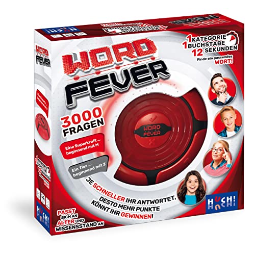 HUCH! Word Fever, Juego Familiar para Fiestas