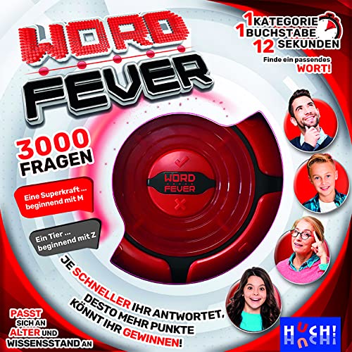 HUCH! Word Fever, Juego Familiar para Fiestas