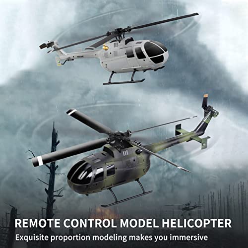 HUIOP RC ERA RC Helicóptero RC Drone Hélice única sin alerones Estabilización de giroscopio de 6 Ejes RC Avión Altitude Hold Juguete de Regalo para niños, niñas y Adultos,Aviones RC